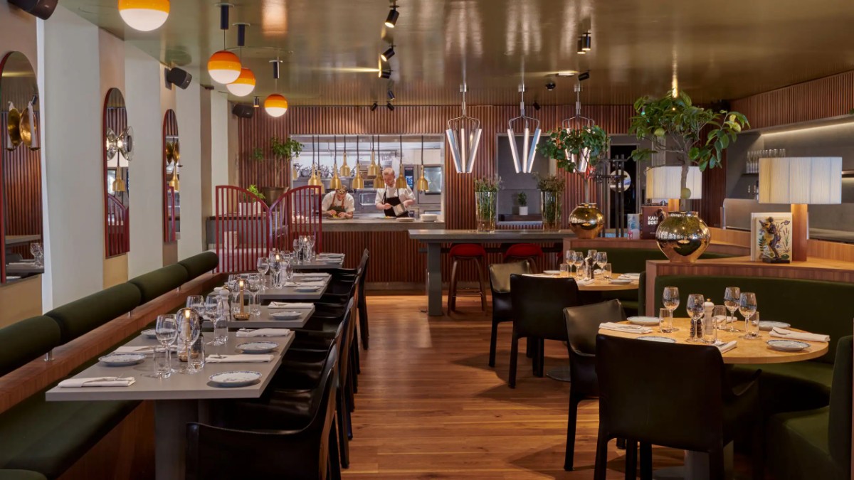 Restaurant space at Hotel Reisen