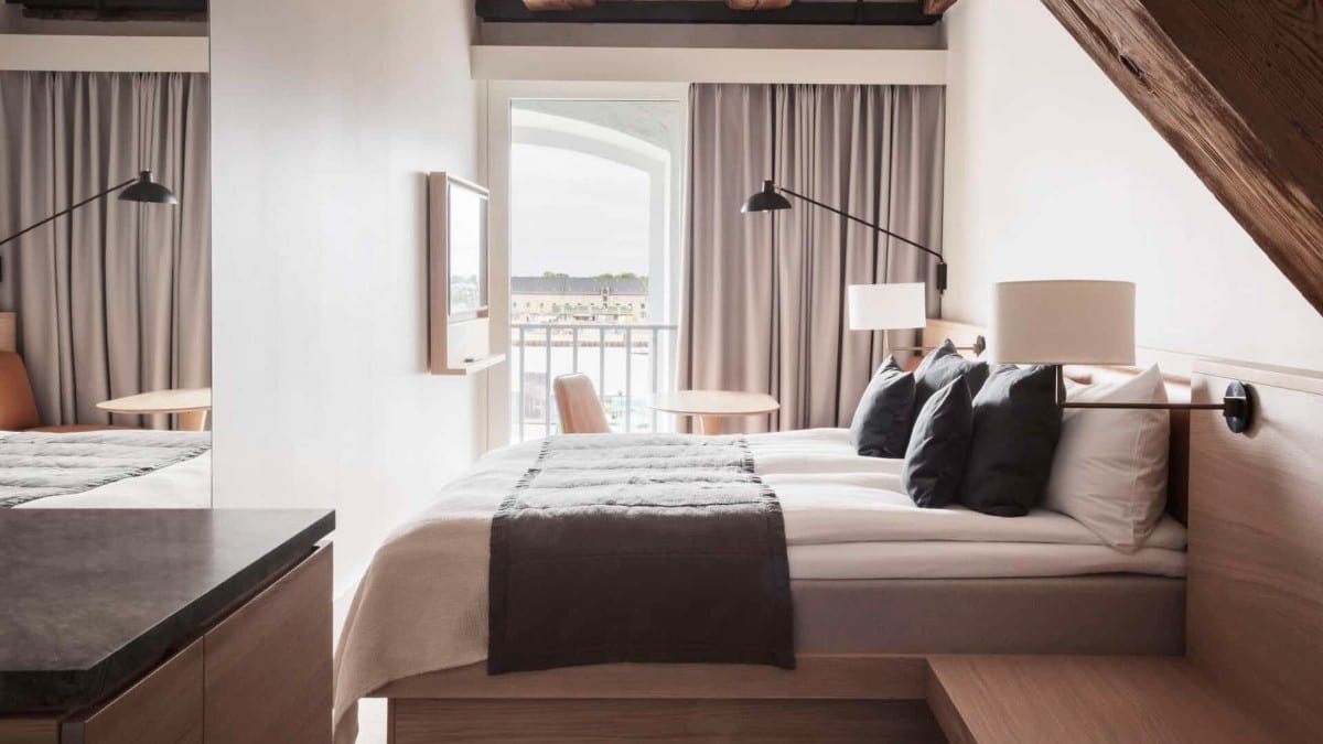 Schlafzimmer im Admiral Hotel Copenhagen