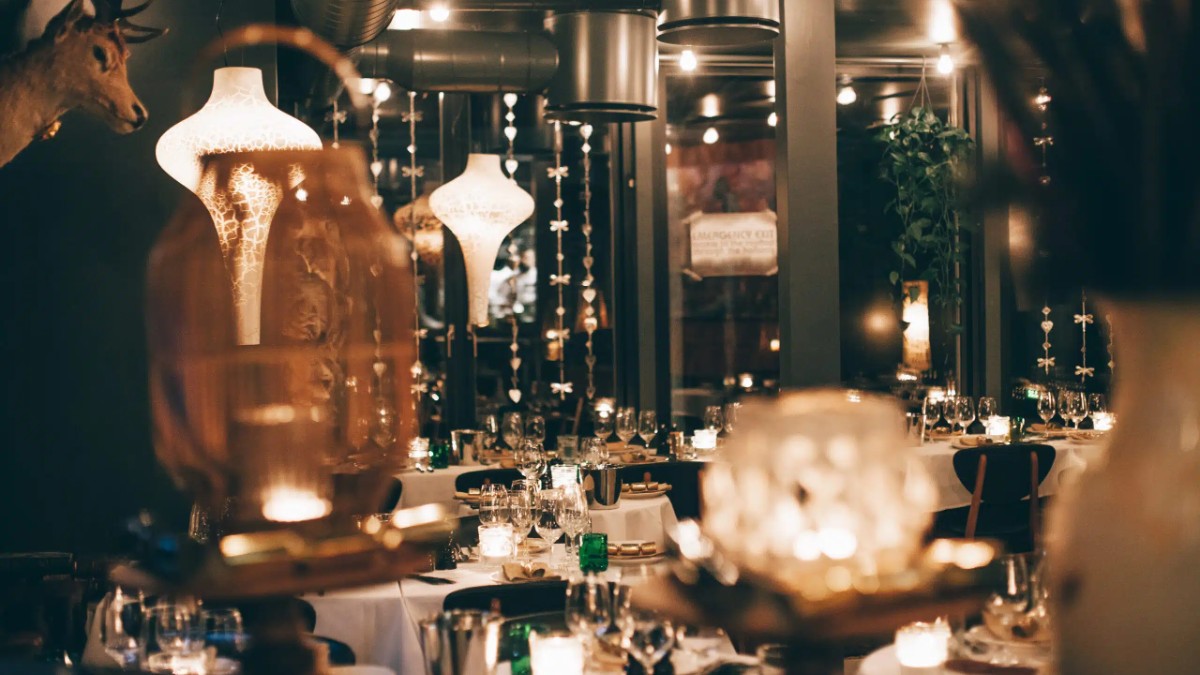 Restaurant at Hotel Manon Les Suites Guldsmeden