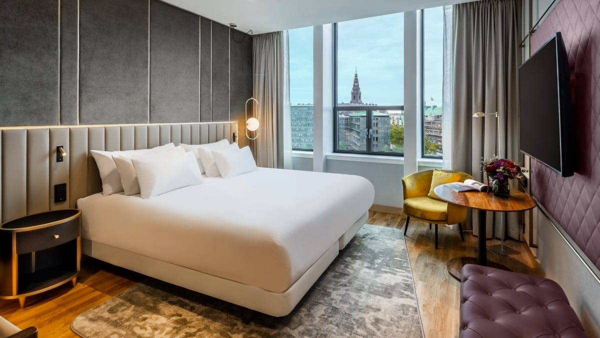Schlafzimmer im Hotel NH Collection Copenhagen