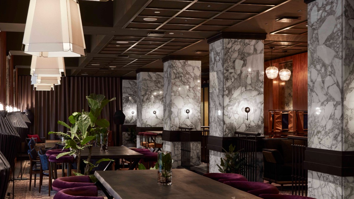 Restaurant space at Villa Copenhagen