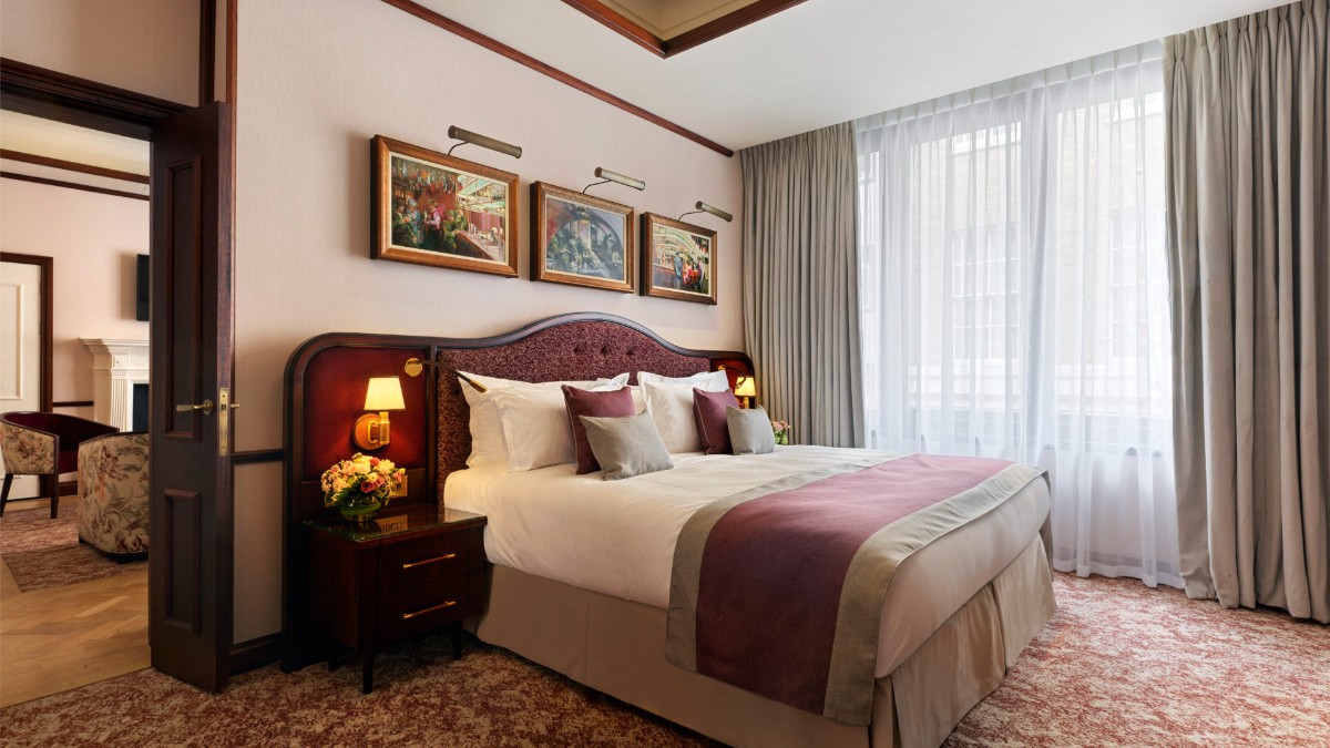 Bedroom at Hotel The Stafford London