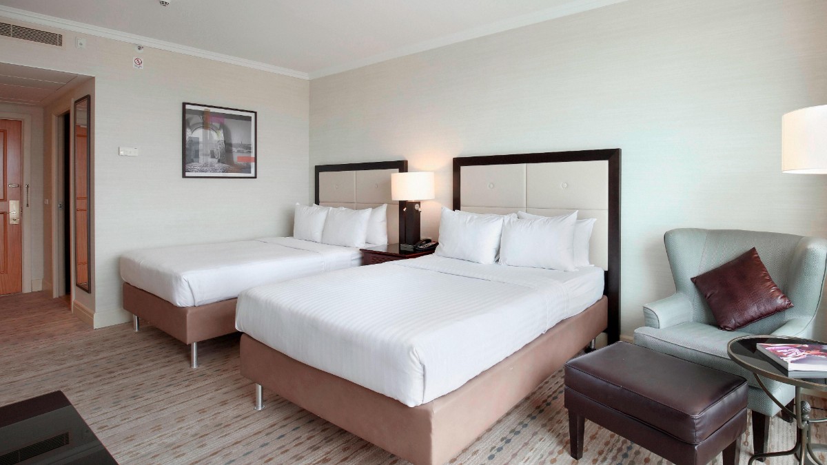 Bedroom at Copenhagen Marriott Hotel