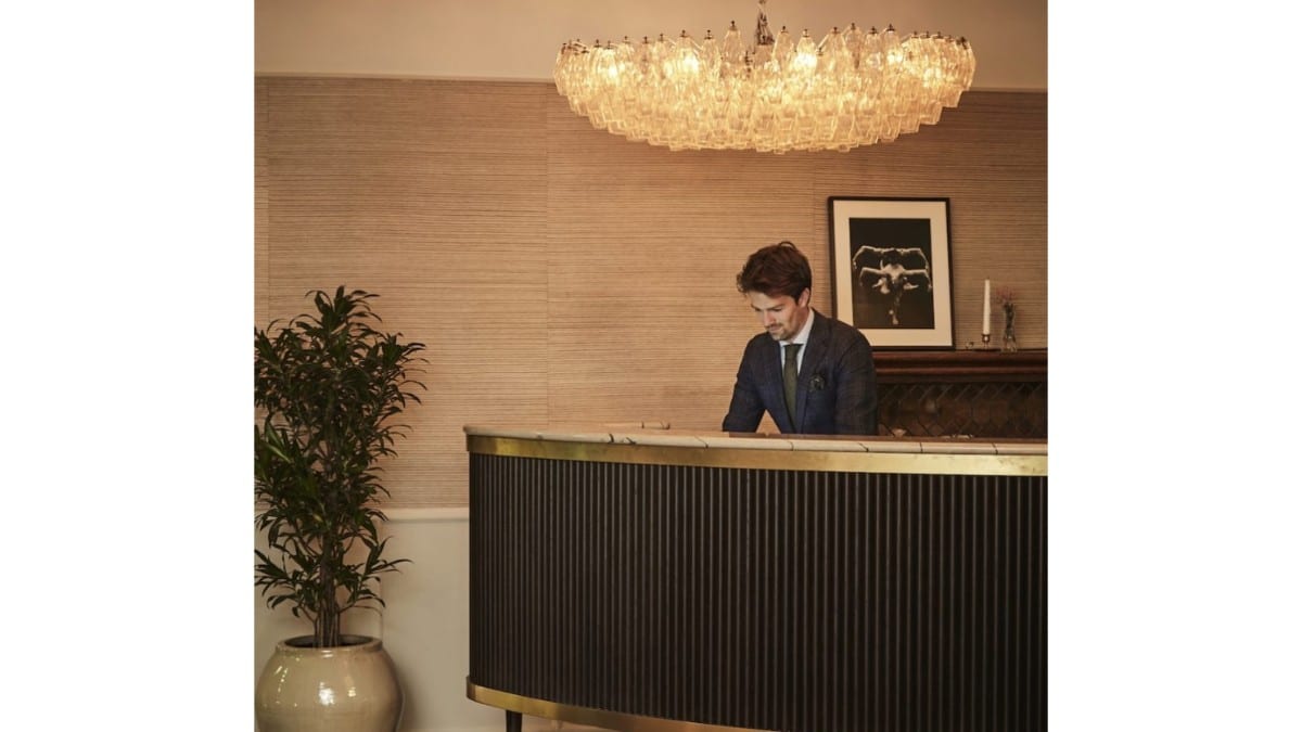 Lobby im Hotel Sanders