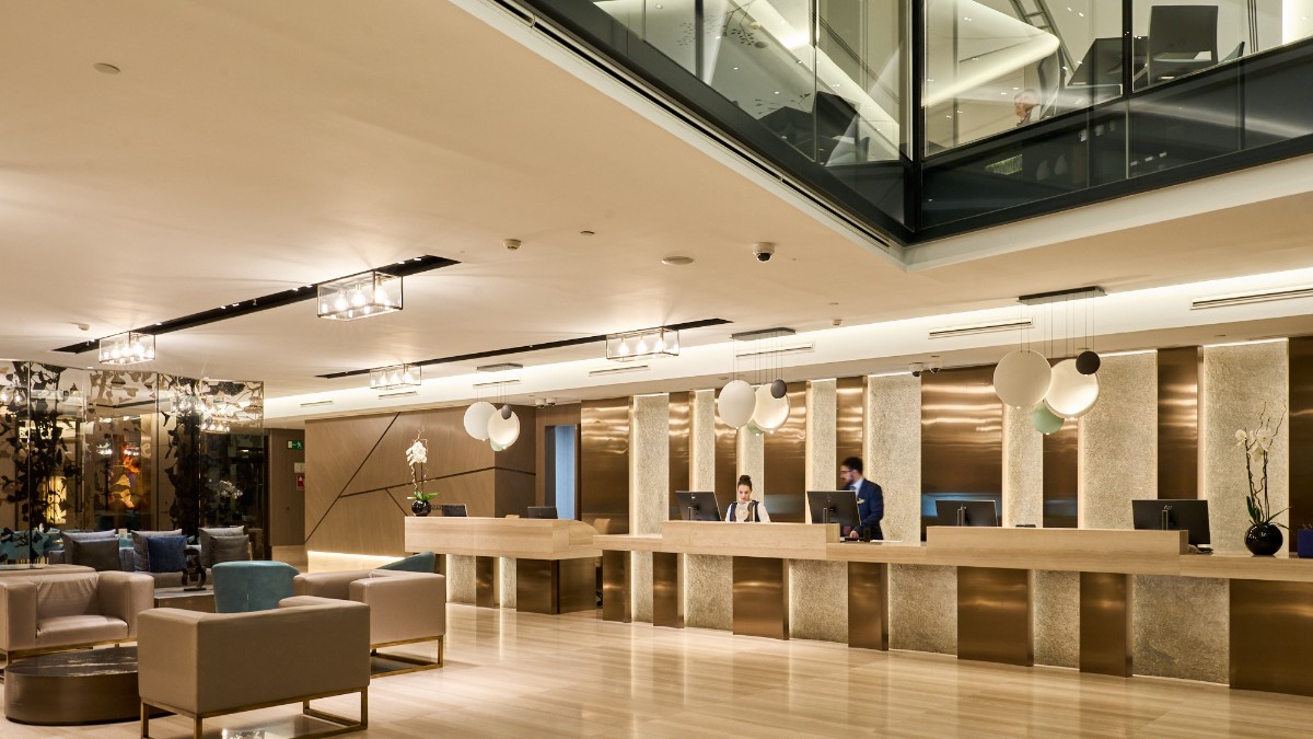 Lobby at VP Plaza España Design