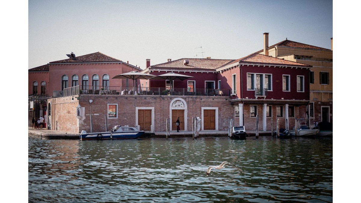 Building in Punta Conterie in Italy, venice.
