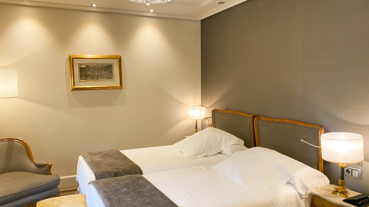 Bedroom at Wellington Hotel and Spa Madrid