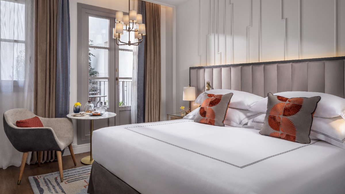 Bedroom at Gran Hotel Inglés - the Leading Hotels of the World