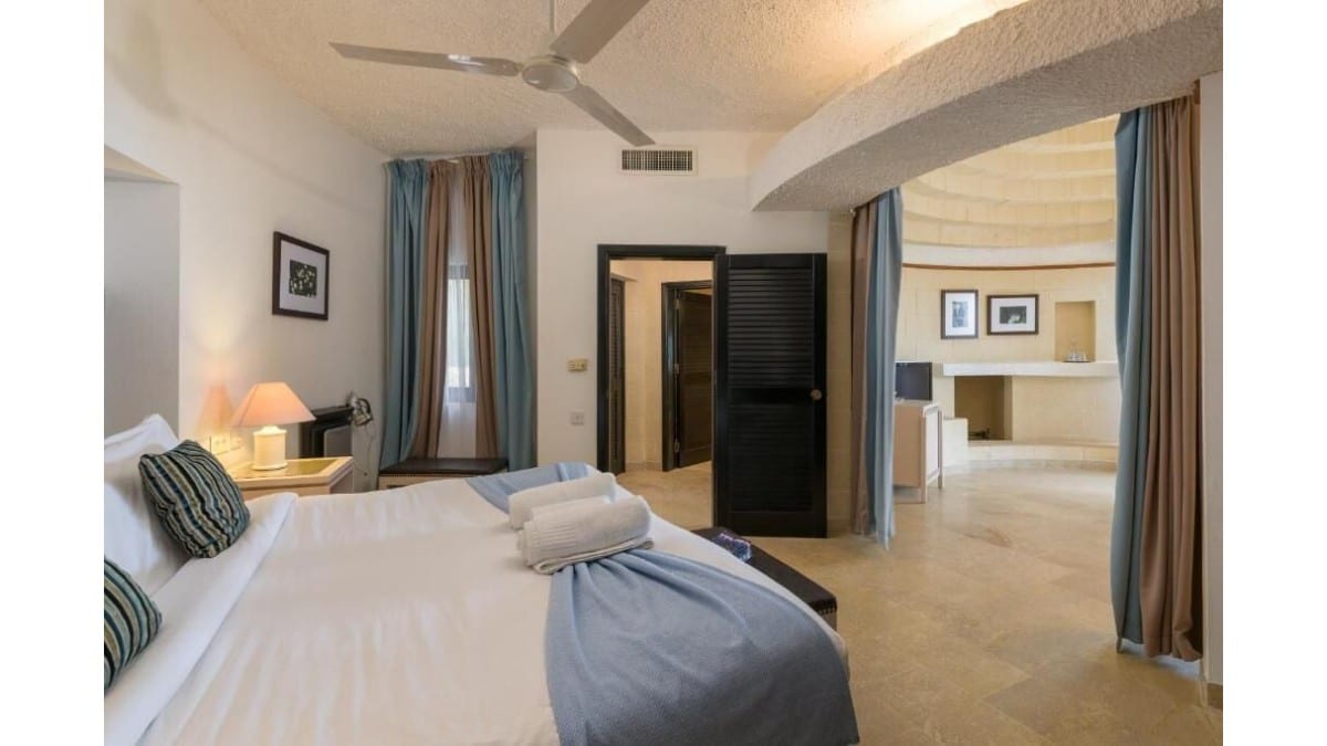 Schlafzimmer im Hotel Ta' Cenc & Spa