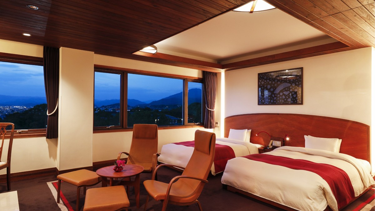 Bedroom at Hotel Chourakukan