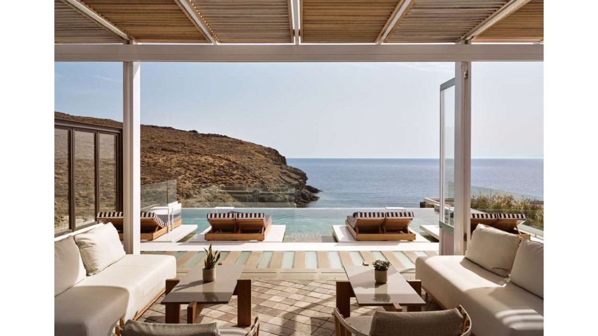 Room at Semeli Coast Mykonos, Curio Collection by Hilton