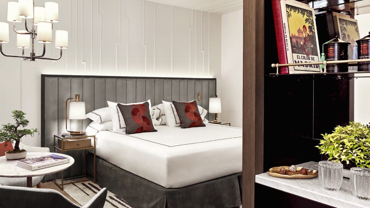 Schlafzimmer im Gran Hotel Inglés - the Leading Hotels of the World