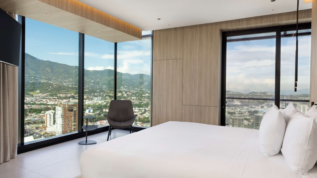 Bedroom at Hilton San Jose la Sabana