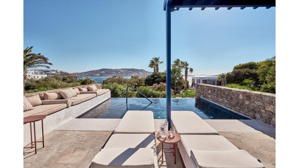 Pool at Mykonos Theoxenia, a Member of Design Hotels