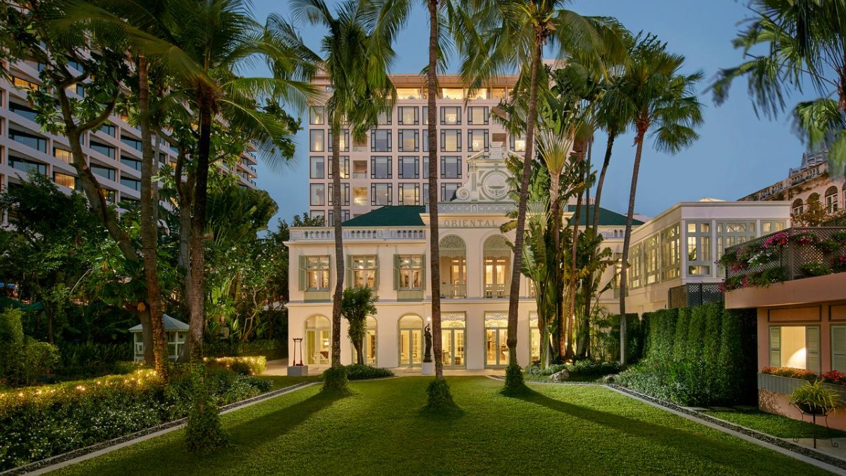 View area at Mandarin Oriental Bangkok