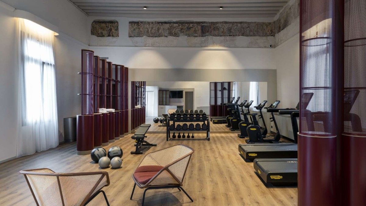Gym at Radisson Collection Hotel, Palazzo Nani Venice