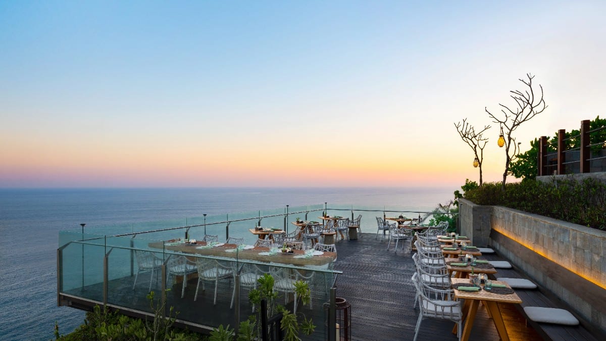 Restaurant im Six Senses Uluwatu