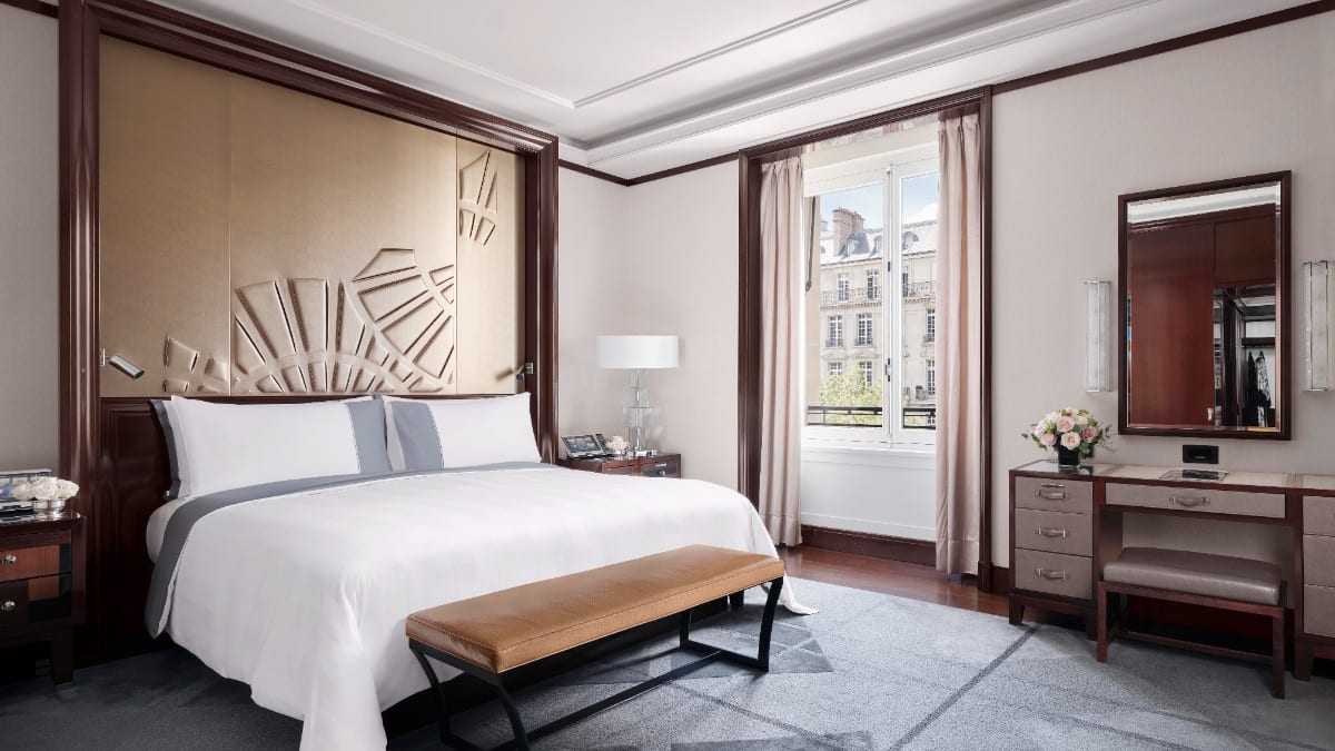 Schlafzimmer im The Peninsula Paris