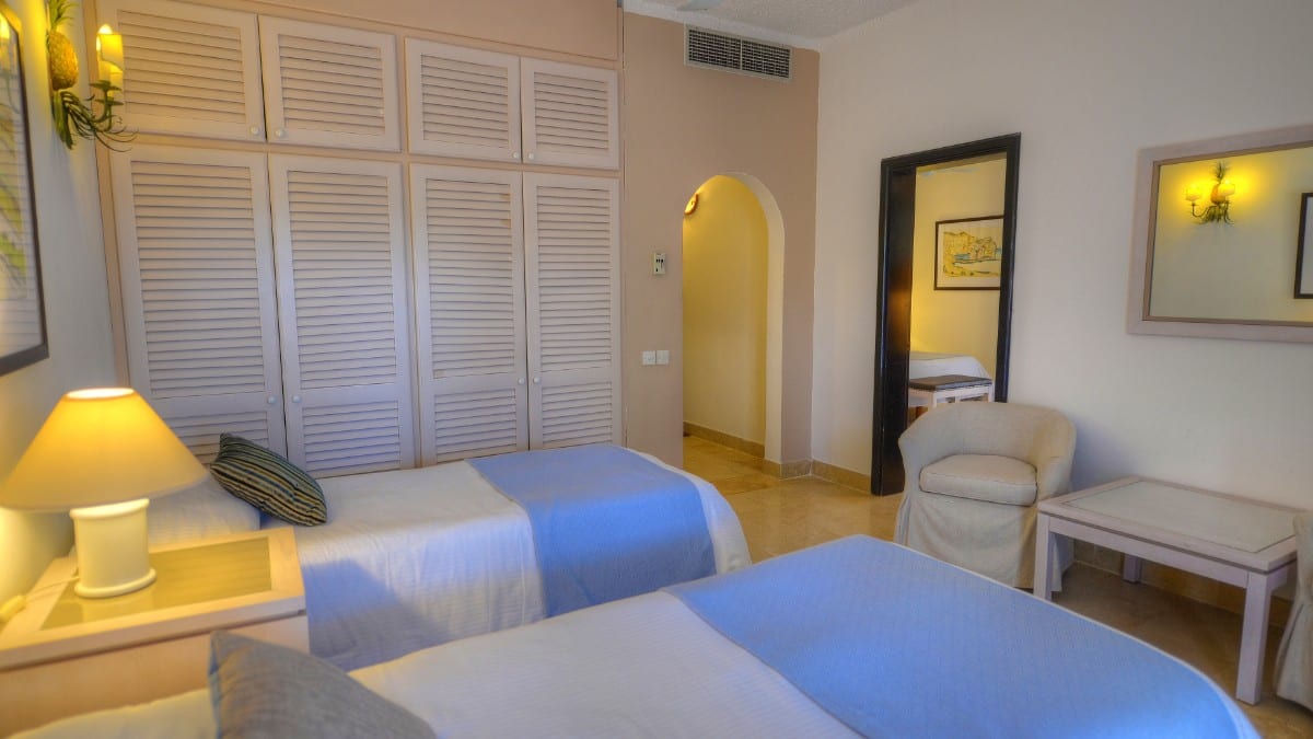 Schlafzimmer im Hotel Ta' Cenc & Spa