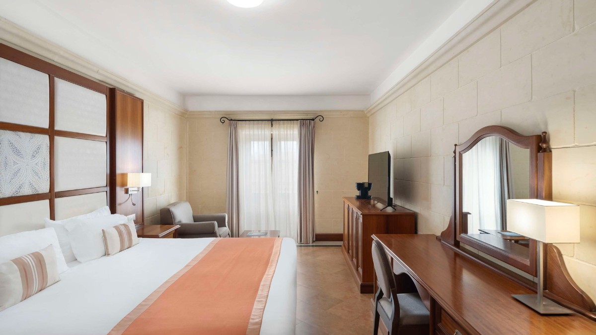 Bedroom at Kempinski Hotel San Lawrenz Gozo Malta