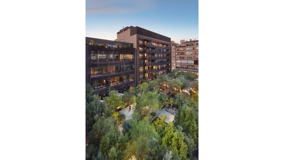 Aussichtsbereiche im Mandarin Oriental, Barcelona