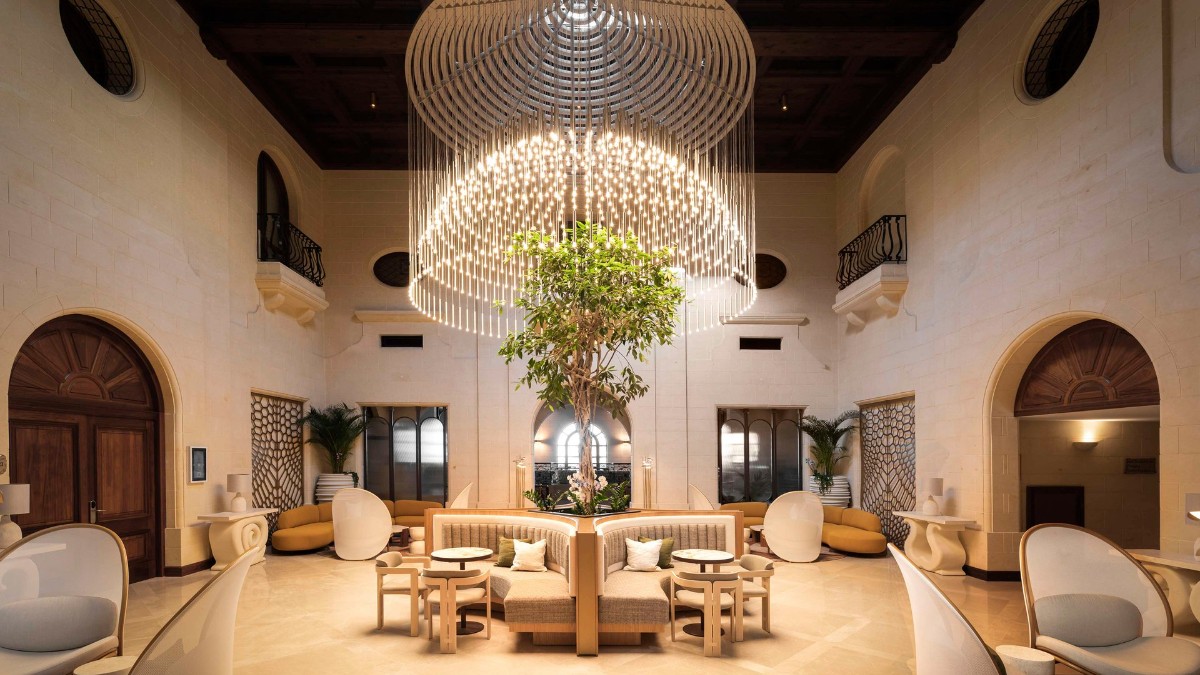 Restaurant at Kempinski Hotel San Lawrenz Gozo Malta