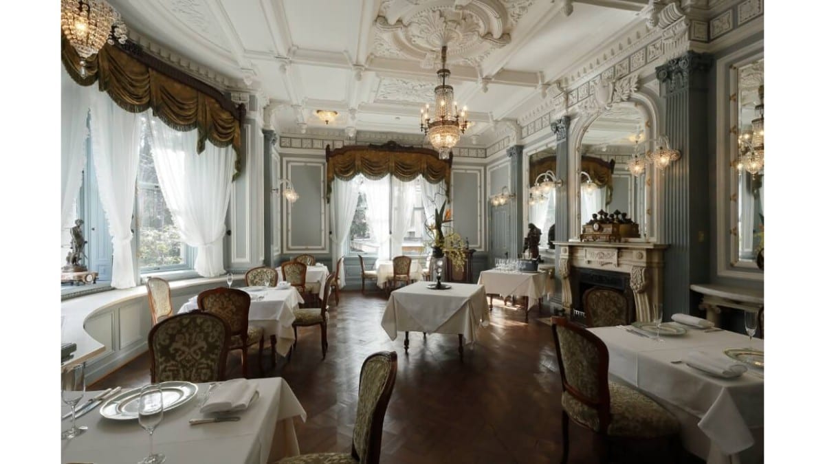Restaurant im Hotel Chourakukan