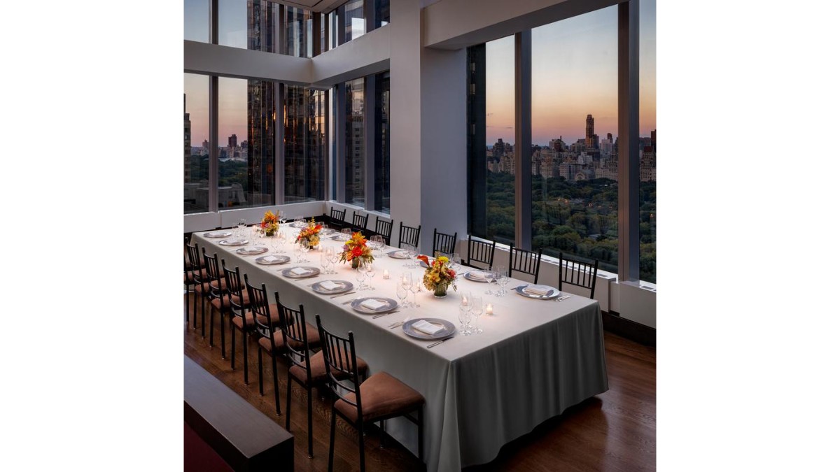 Conference room at Mandarin Oriental New York