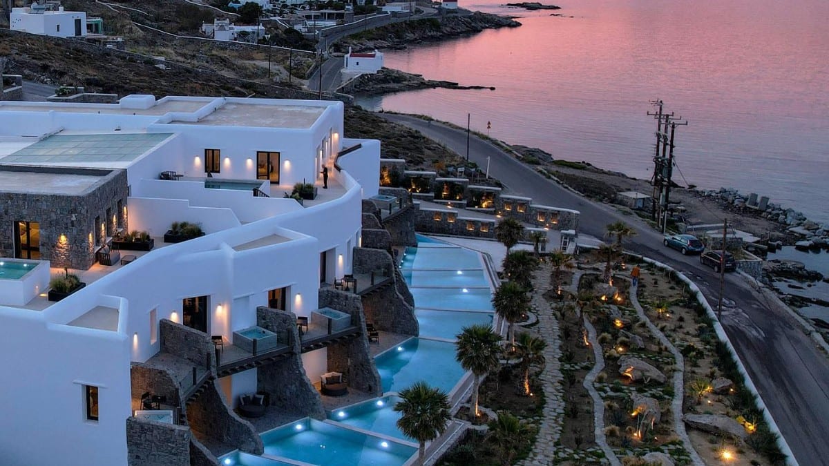 Aussichtsbereiche im Aeonic Suites and Spa