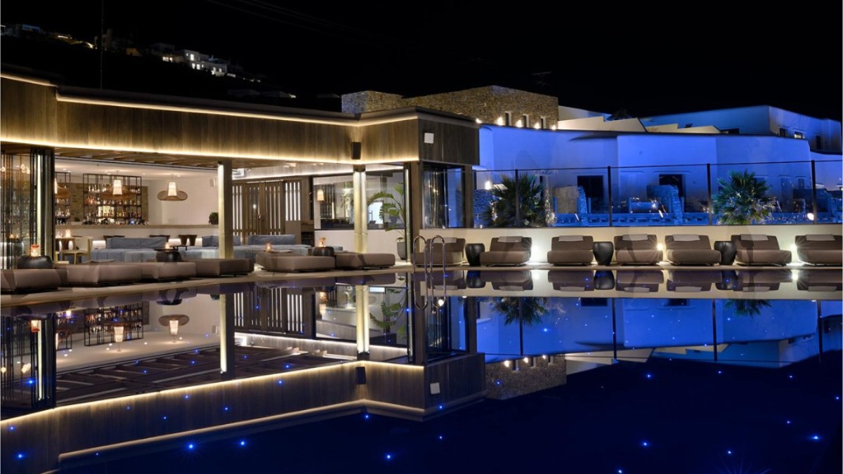 Pool at Aeonic Suites and Spa