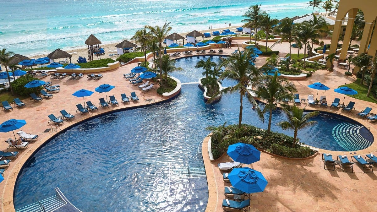 Aussichtsbereiche im Kempinski Hotel Cancun