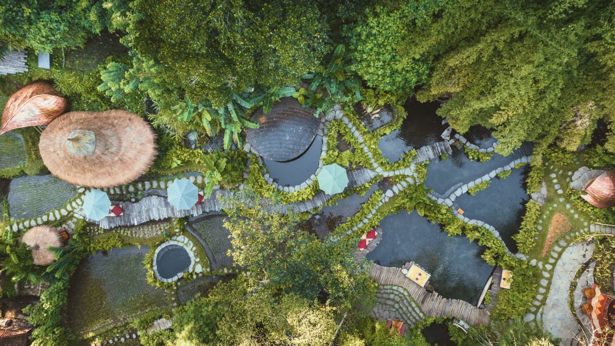View areas at Bambu Indah, A Hardy Artisanal Hotel