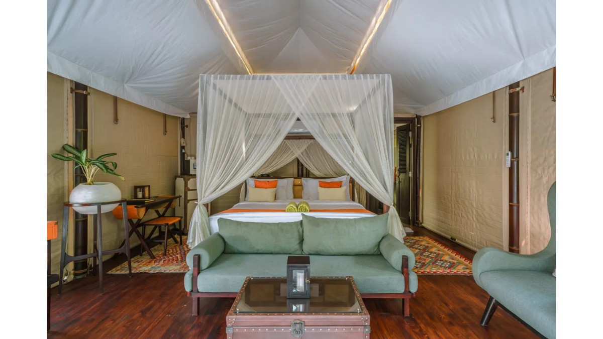 Bedroom at K Club Ubud