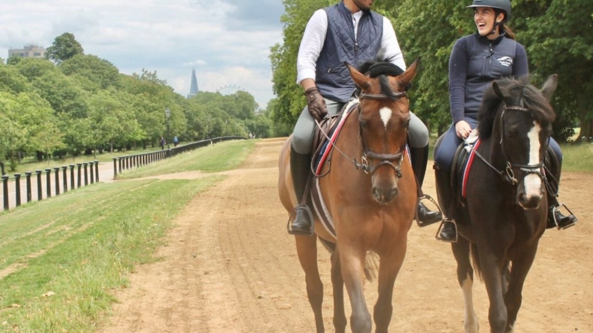 Horse riding at Hotel Royal Lancaster London