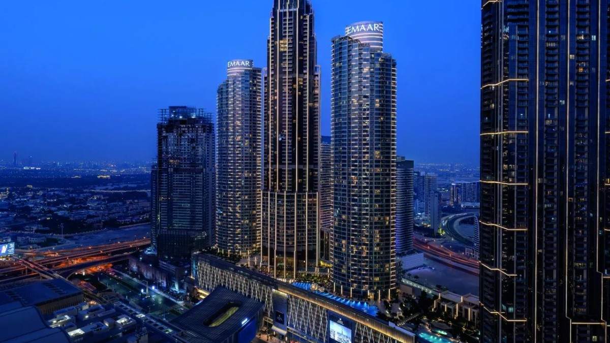 View areas at Address Dubai Mall