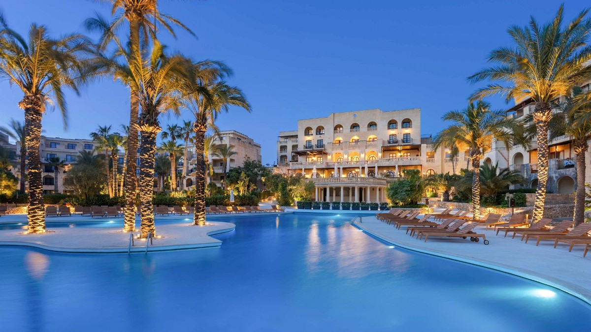 Pool at Kempinski Hotel San Lawrenz Gozo Malta