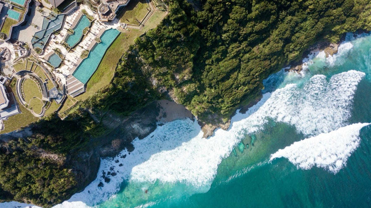 Aussichtsbereiche im Six Senses Uluwatu