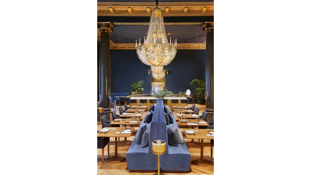 Restaurant at Hotel El Palace Barcelona