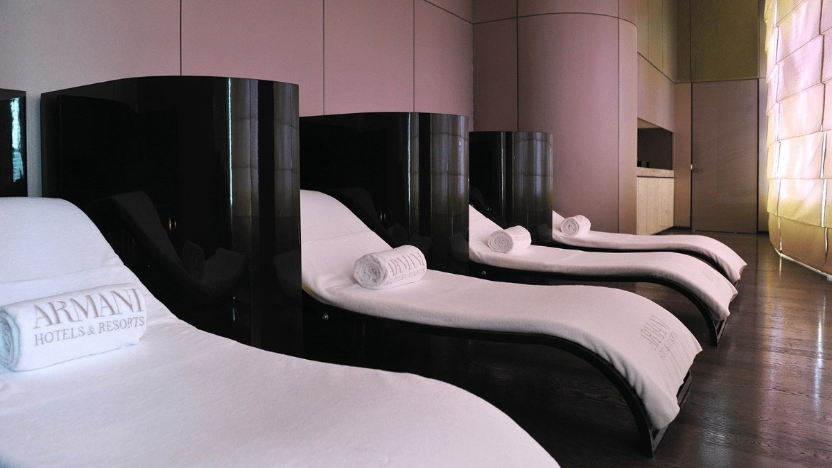 Spa at Armani Hotel Dubai, Burj Khalifa