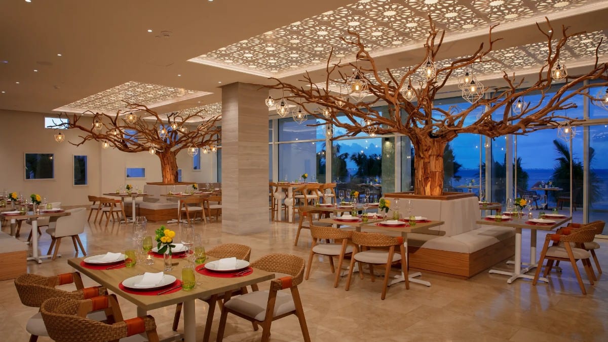 Restaurant im Breathless Cancun Soul Resort & Spa