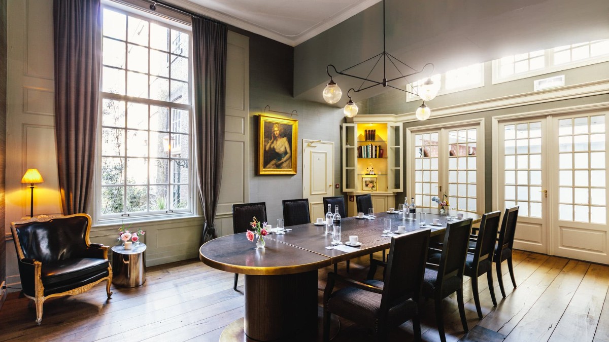 Conference room at Hotel The Dylan Amsterdam