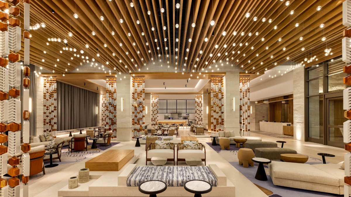 Lobby at Hilton Cancun, an All-Inclusive Resort