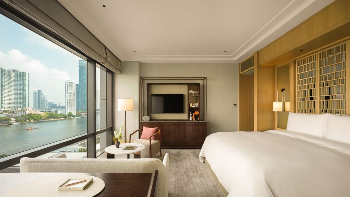 Schlafzimmer im Capella Bangkok