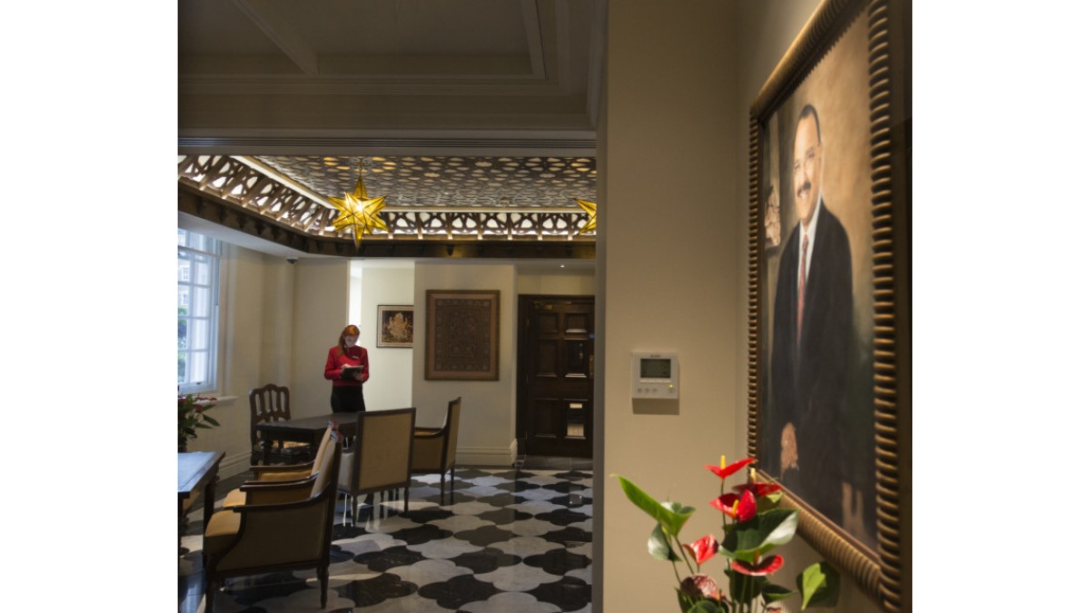 Lobby at Hotel The Lalit London