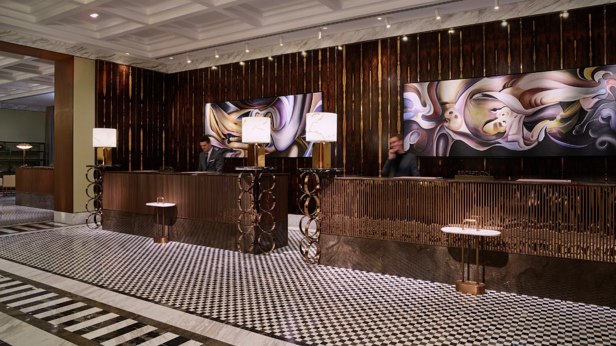 Lobby at Waldorf Astoria Dubai International Financial Centre