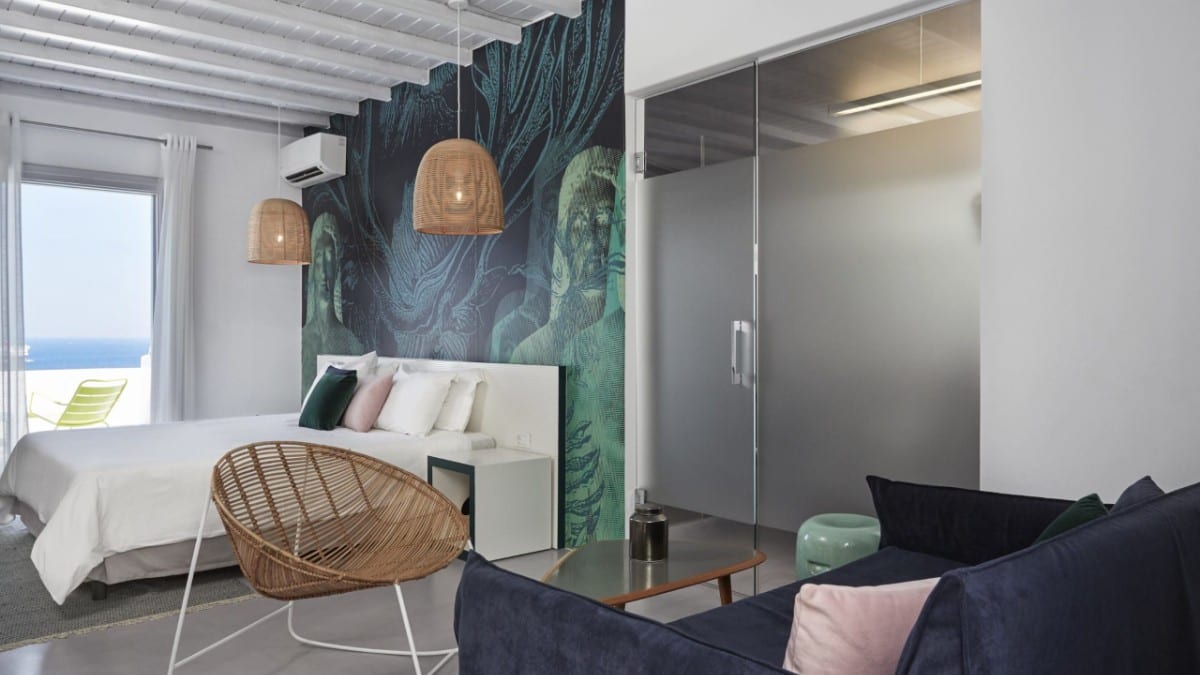 Zimmer im Kouros Hotel & Suites