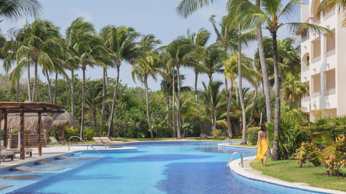 Pool at Excellence Riviera Cancun All Inclusive - Adults Only