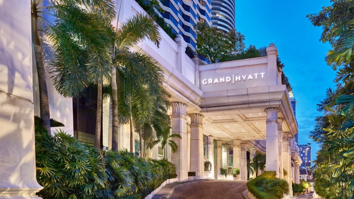 View areas at Grand Hyatt Erawan Bangkok