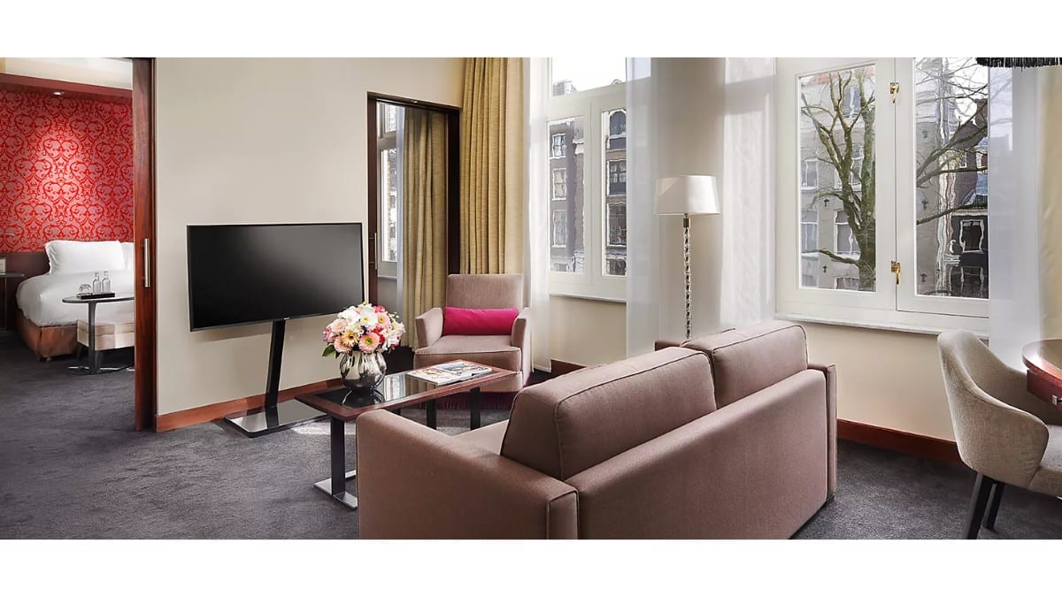 Schlafzimmer im Hotel Sofitel Legend the Grand Amsterdam