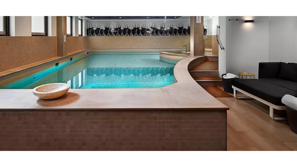 Indoor swimming poor at Hotel Sofitel Legend the Grand Amsterdam